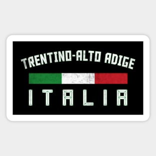 Trentino-Alto Adige / Italy Region Typography Design Magnet